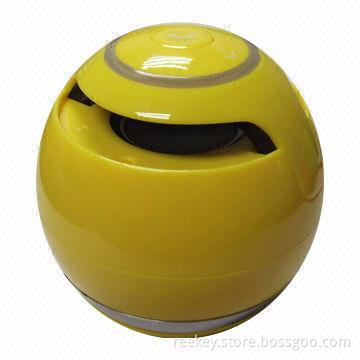 Portable Mini Bluetooth Wireless Speakers with Lithium Battery or Adapter, Unique Design
